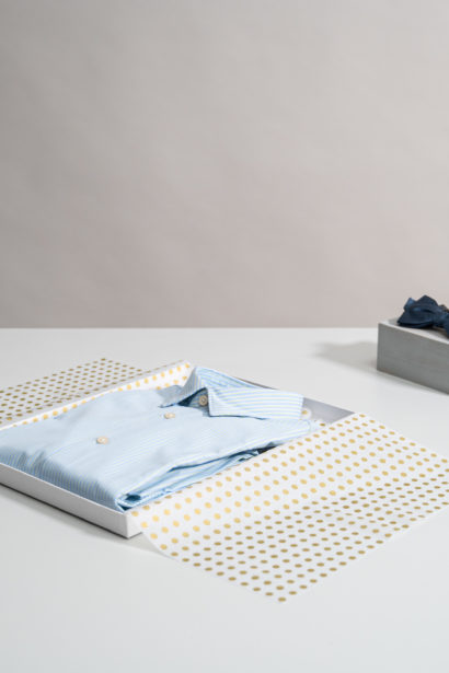Luxury Wrapping Papers - shirt blue