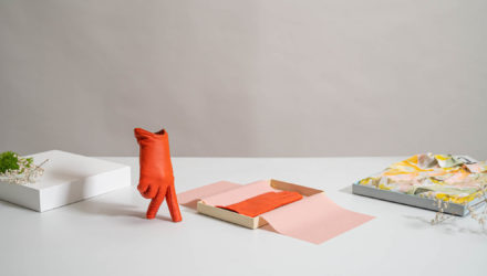 luxurious fashion paper colored