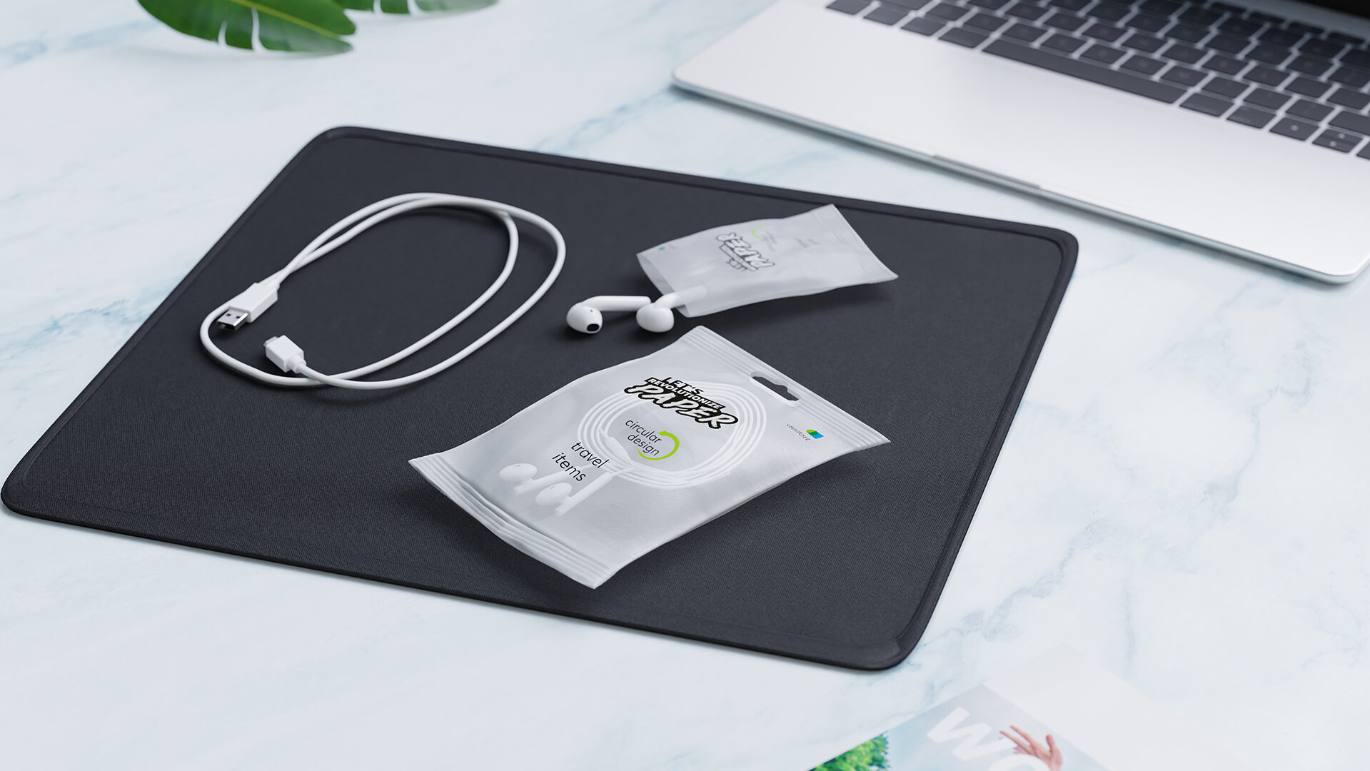 transparent paper packaging for electronics