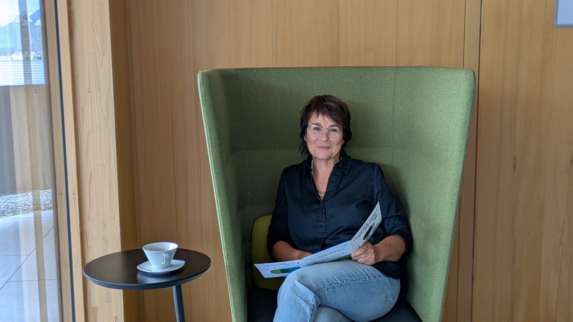 Sabine Eberharter at wattenspapier – delfort