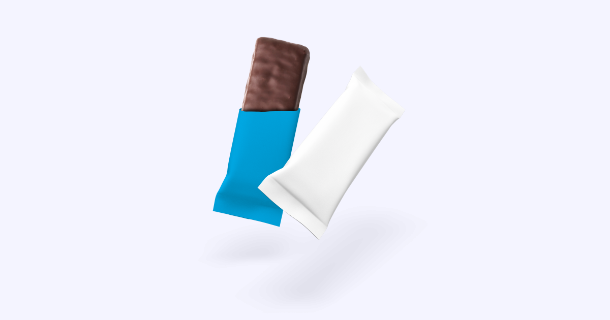 Chocolate, Energy and Granola Bars from Paper